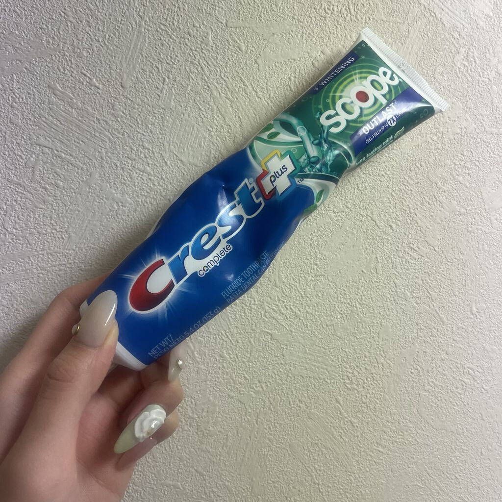 WHITENING　PLUS　SCOPE/Crest/歯磨き粉を使ったクチコミ（1枚目）