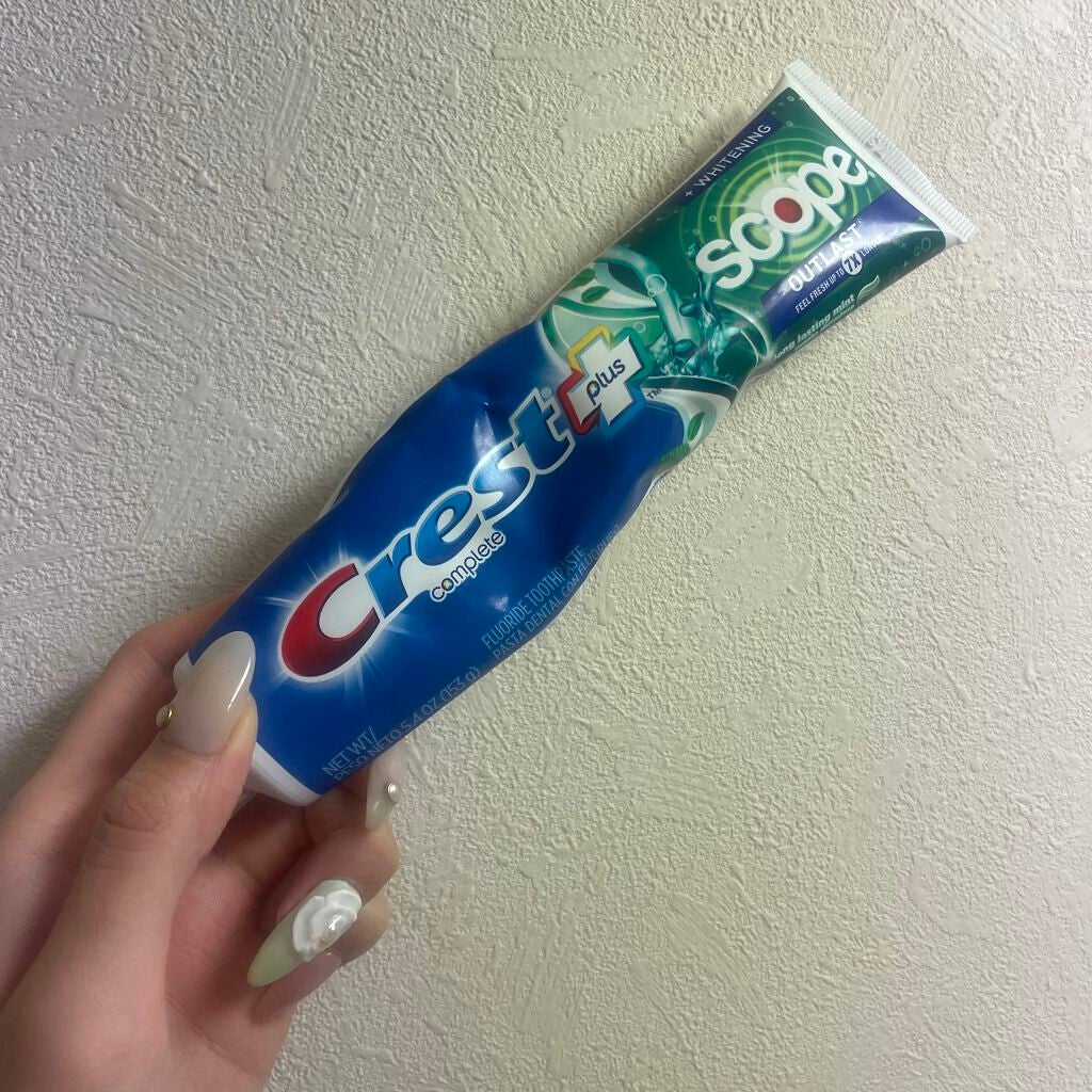 WHITENING PLUS SCOPE/Crest/歯磨き粉を使ったクチコミ(1枚目)