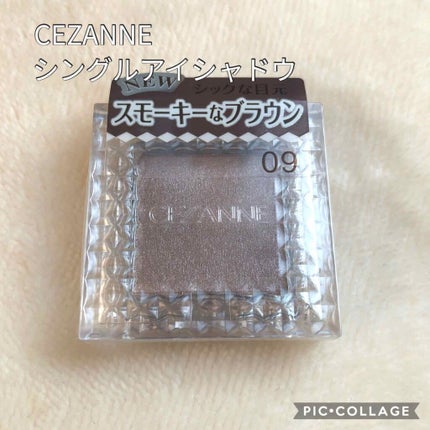 シングルカラーアイシャドウ/CEZANNE/単色アイシャドウを使ったクチコミ(1枚目)