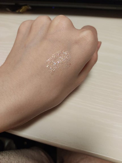 シュガー トゥインクル リキッド グリッター/PERIPERA/グリッターを使ったクチコミ(2枚目)