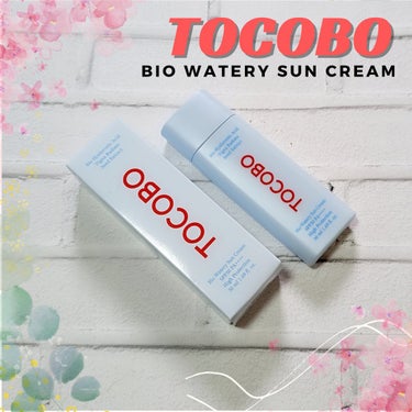 Bio watery sun cream/TOCOBO/日焼け止め・UVケアを使ったクチコミ（1枚目）