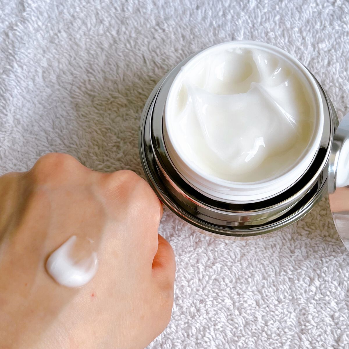 フェイシャル エッセンス クリームマスク/COCOCHI/フェイスクリームを使ったクチコミ（3枚目）