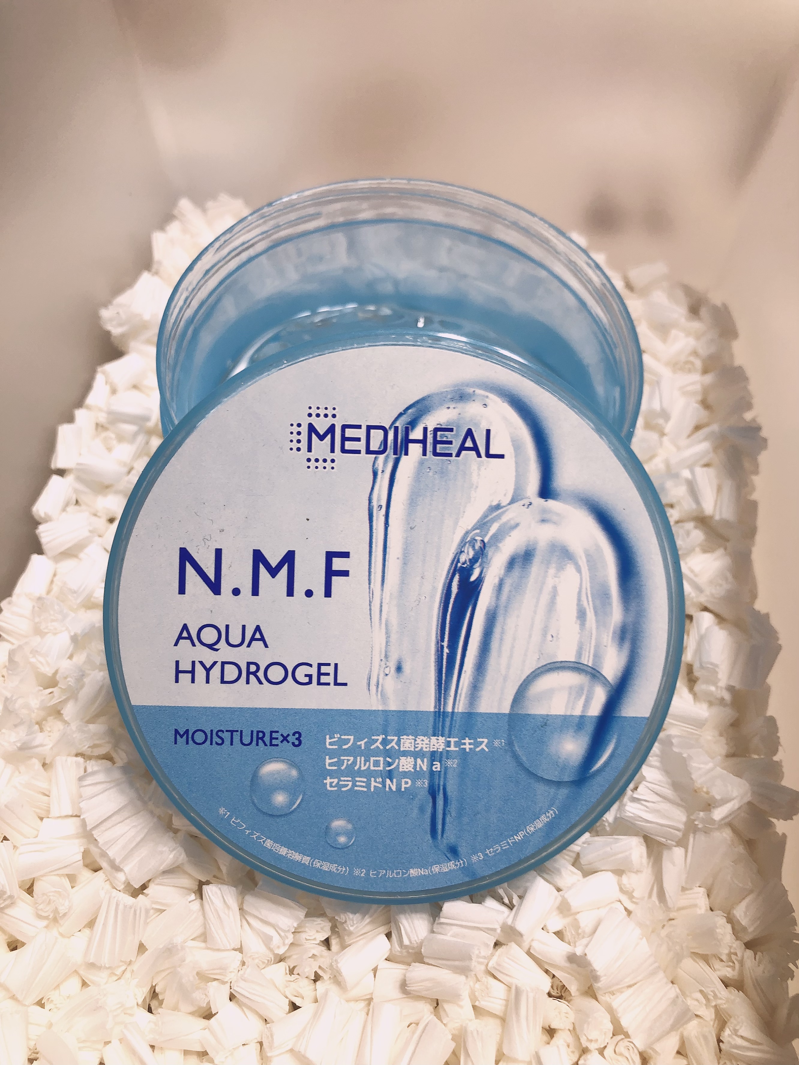 N.M.Fアクアハイドロジェル/MEDIHEAL/ボディローションを使ったクチコミ（1枚目）