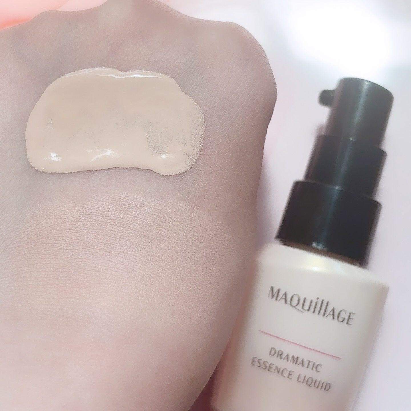 ドラマティックエッセンスリキッド/マキアージュ/リキッドファンデーションを使ったクチコミ（3枚目）