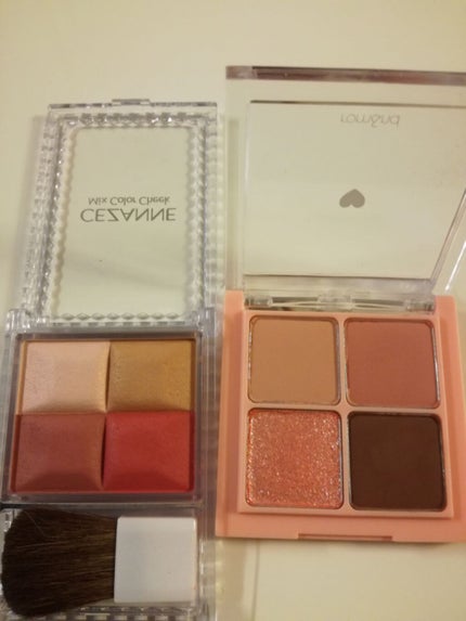 ミックスカラーチーク/CEZANNE/パウダーチークを使ったクチコミ(2枚目)