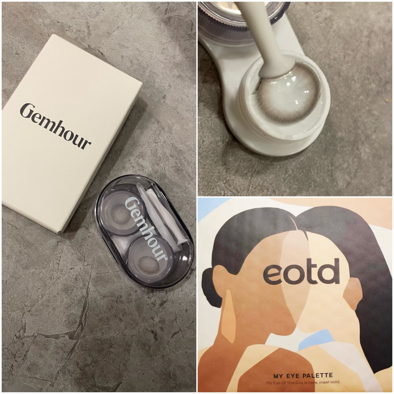 Gemhour/Hapa kristin/カラーコンタクトレンズを使ったクチコミ（2枚目）