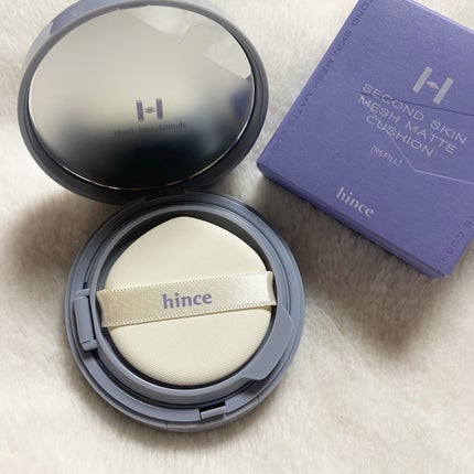 セカンドスキンメッシュマットクッション/hince/クッションファンデーションを使ったクチコミ(4枚目)