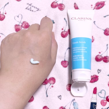 CLARINS イドラ クリーム スクラブのクチコミ「CLARINS
イドラ クリーム スクラブ


あまり知られていないかもしれないのですが、CL.....」（2枚目）