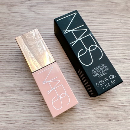 アフターグロー リキッドブラッシュ/NARS/リキッドチークを使ったクチコミ(2枚目)