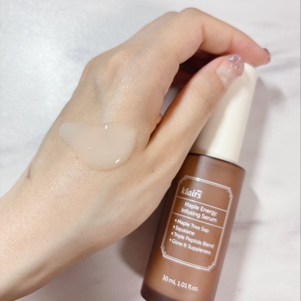メープルエナジーインフュージングセラム/Klairs/美容液を使ったクチコミ(4枚目)