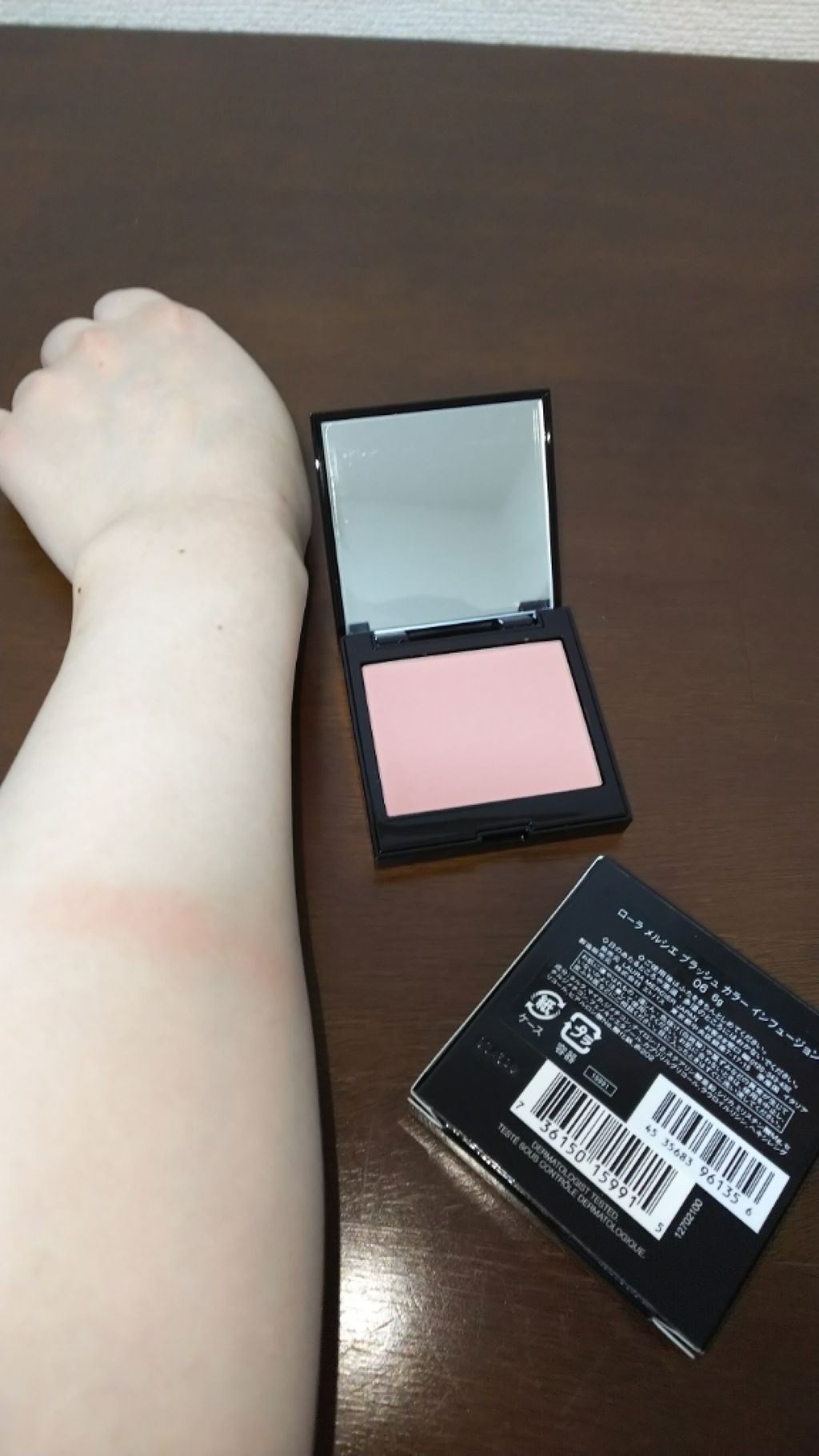 ブラッシュ カラー インフュージョン/ローラ メルシエ/パウダーチークを使ったクチコミ（1枚目）