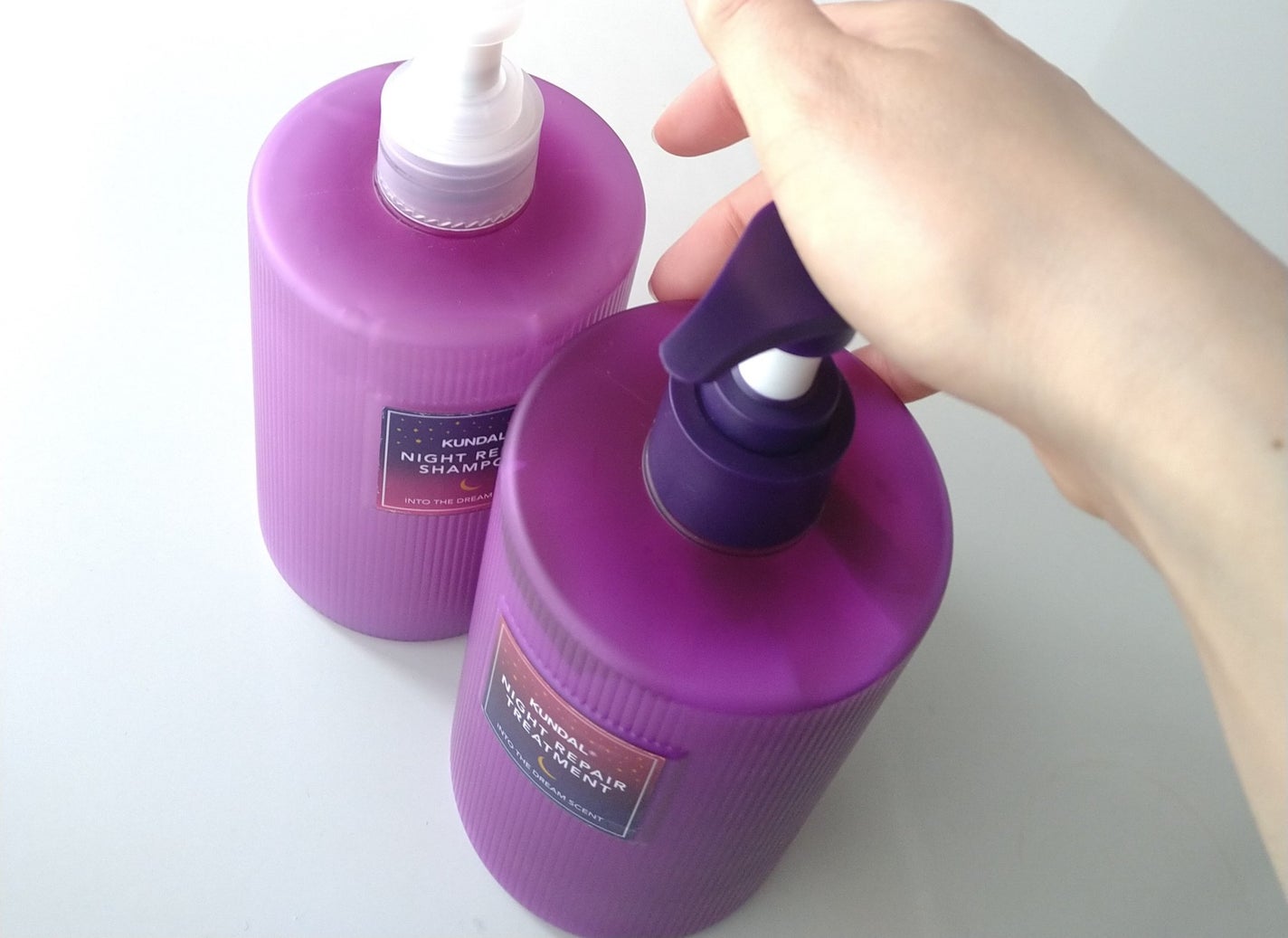 ナイトリペア シャンプー/トリートメント/KUNDAL/市販シャンプーを使ったクチコミ(4枚目)
