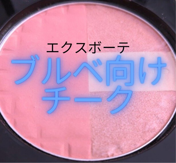 エクスアーティスト スリースターズチーク/エクスボーテ/パウダーチークを使ったクチコミ（1枚目）