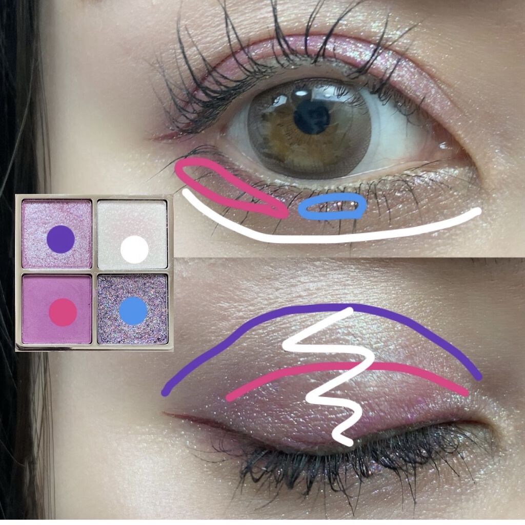 スキルレスライナー/LUMIURGLAS/リキッドアイライナーを使ったクチコミ（3枚目）