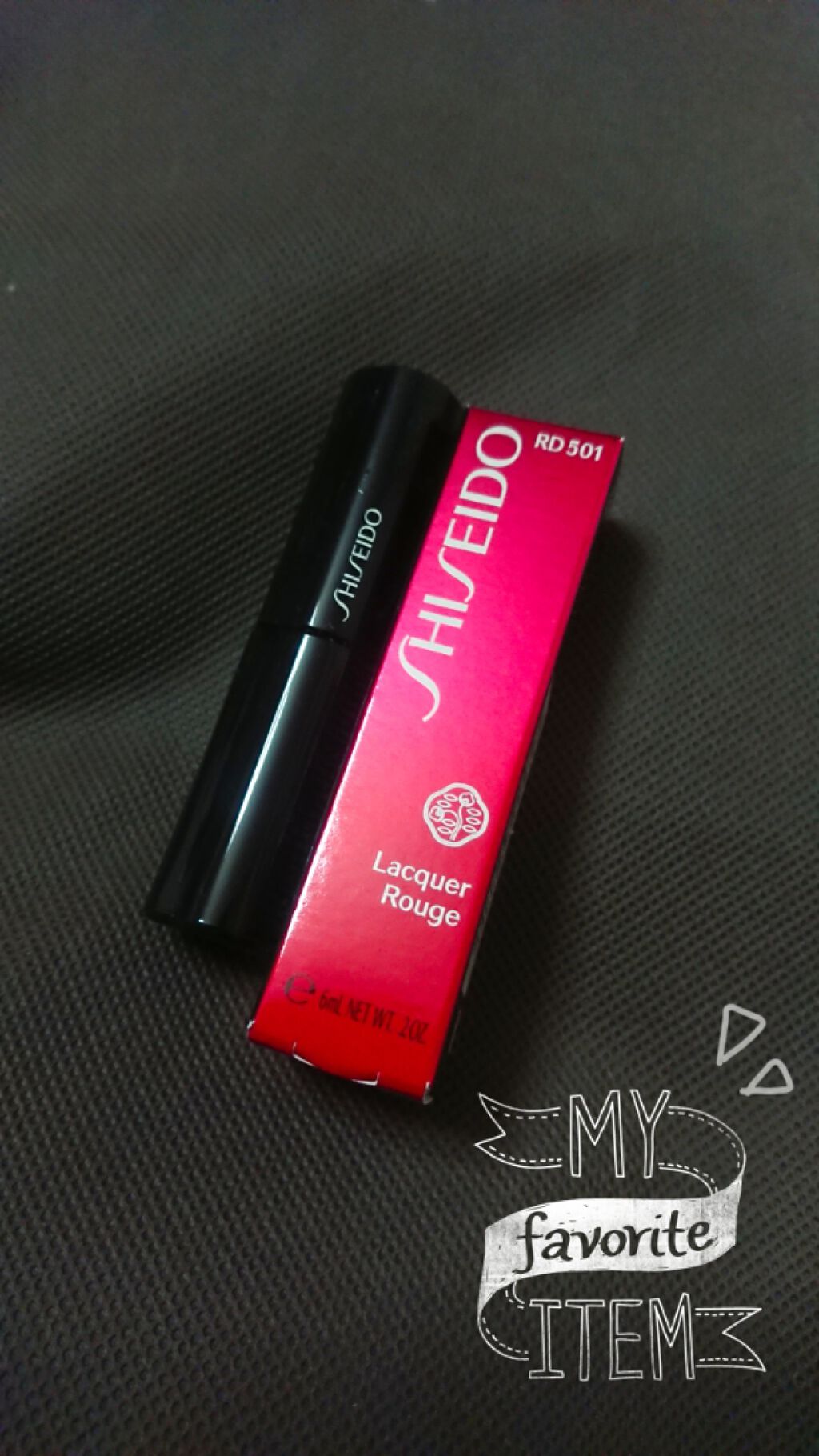 ラッカールージュ/SHISEIDO/口紅を使ったクチコミ(1枚目)