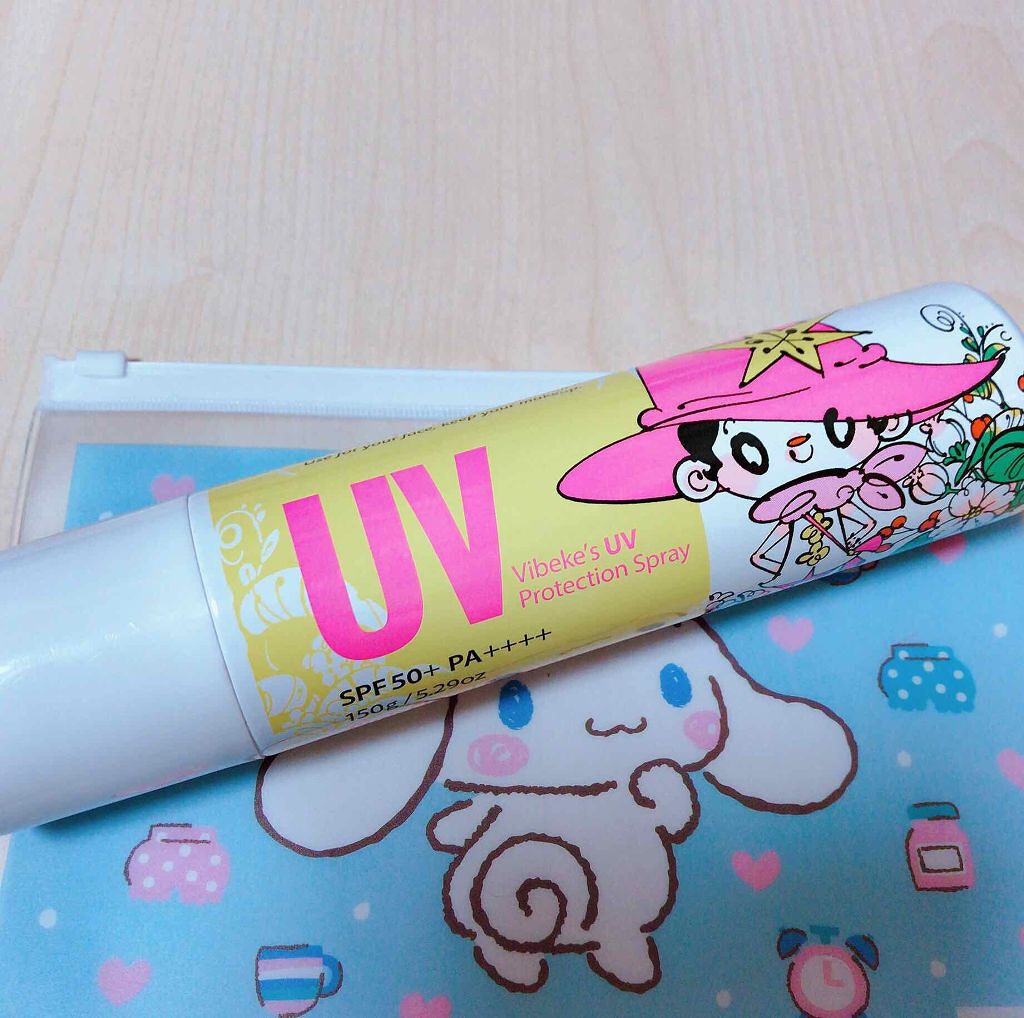 ビベッケの全身まるごとサラサラUVスプレー SPF50+ PA++++ 無香料/クイックレスポンス/日焼け止めミスト・スプレーを使ったクチコミ（1枚目）