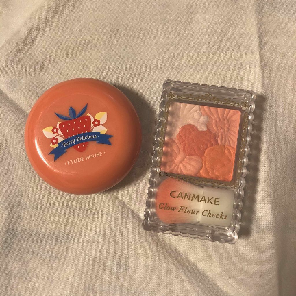ベリーデリシャス クリームチーク/ETUDE/ジェル・クリームチークを使ったクチコミ（1枚目）