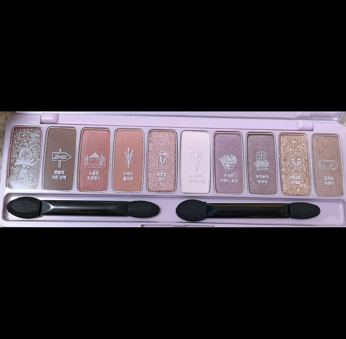 プレイカラー アイシャドウ/ETUDE/アイシャドウパレットを使ったクチコミ（3枚目）