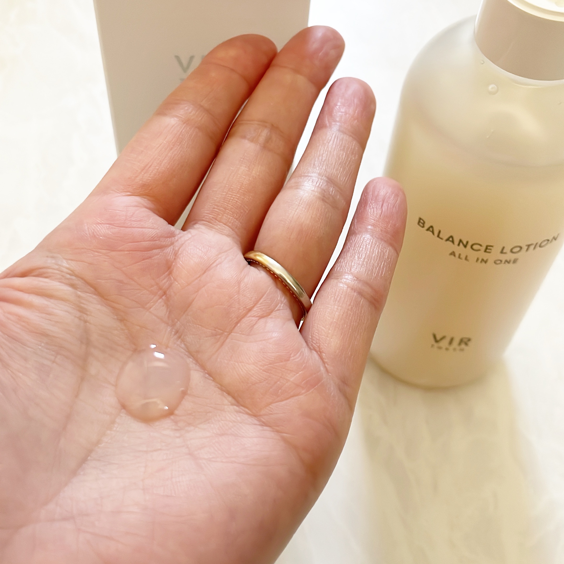 VIR TOKYO BALANCE LOTION/VIR TOKYO/オールインワン化粧品を使ったクチコミ（3枚目）