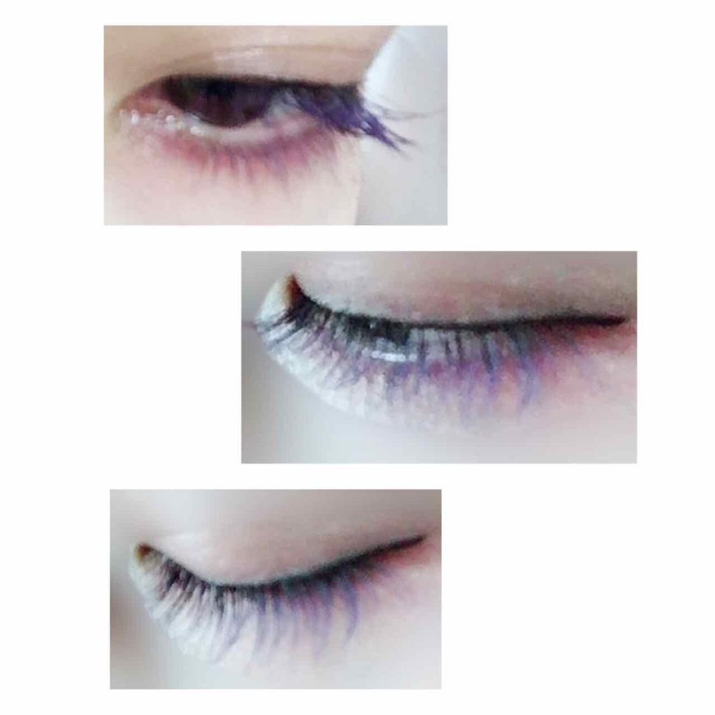 クーピー柄カラーマスカラ/デコラガール/マスカラを使ったクチコミ(2枚目)