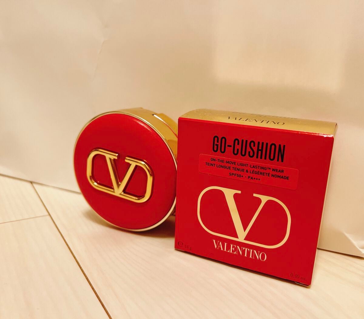 GO クッション/ヴァレンティノ ビューティ/クッションファンデーションを使ったクチコミ(1枚目)