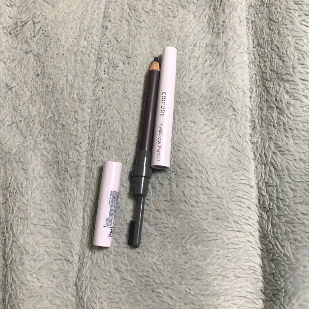 まゆずみ ブラシ付/ちふれ/アイブロウペンシルを使ったクチコミ(2枚目)