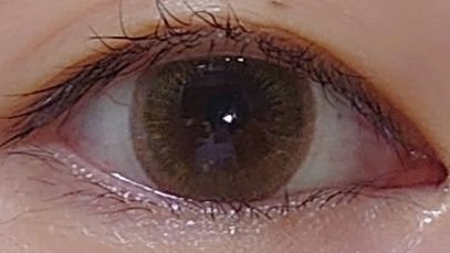 デコラティブアイズ UVモイスト/Decorative Eyes/カラーコンタクトレンズを使ったクチコミ(4枚目)