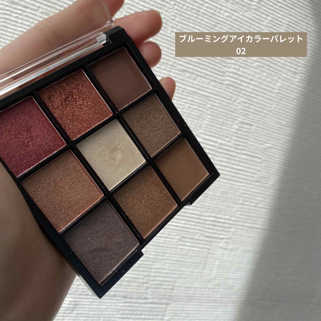 UR GLAM BLOOMING EYE COLOR PALETTE/U R GLAM/アイシャドウパレットを使ったクチコミ(3枚目)