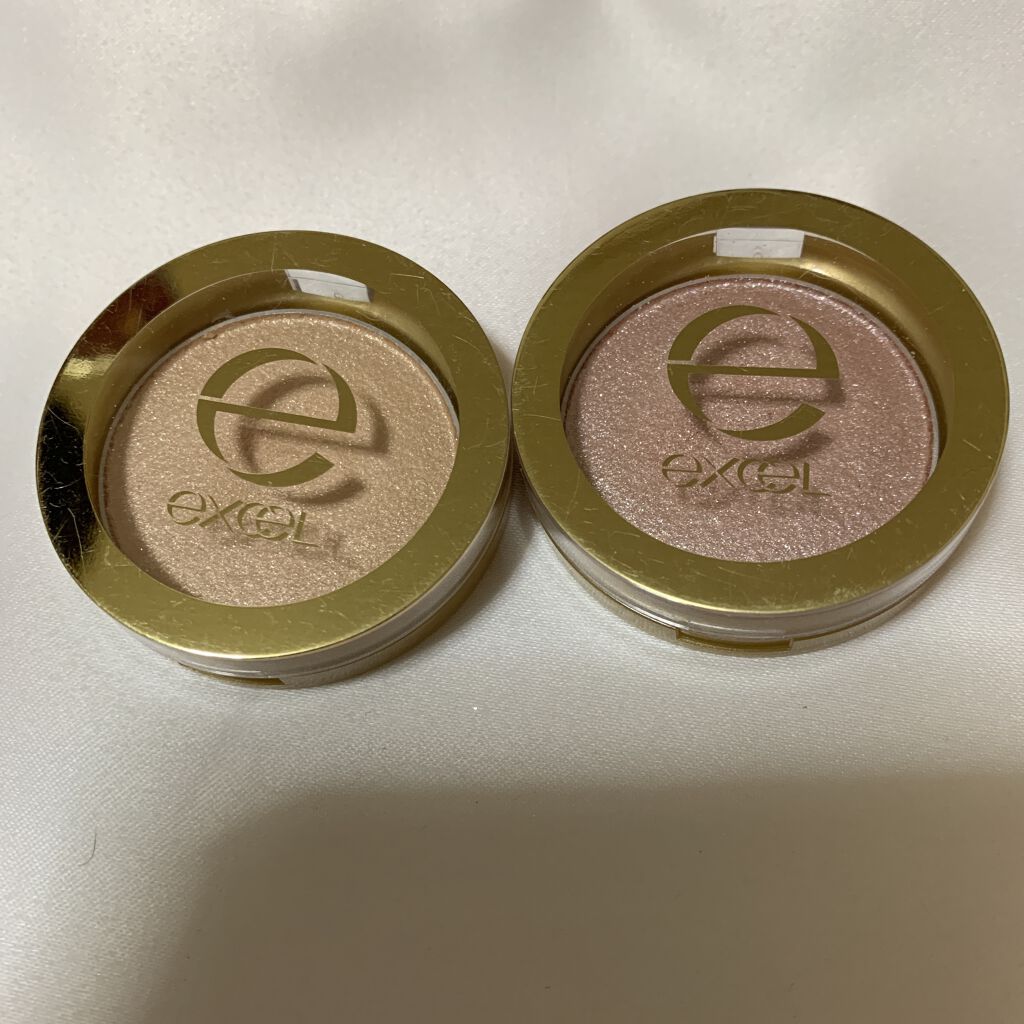 シャイニーシャドウ N SI07 ブリスフルゴールド/excel/単色アイシャドウを使ったクチコミ（1枚目）