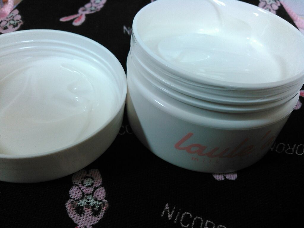 ミルクホワイトクリーム/Laule'a/フェイスクリームを使ったクチコミ(2枚目)