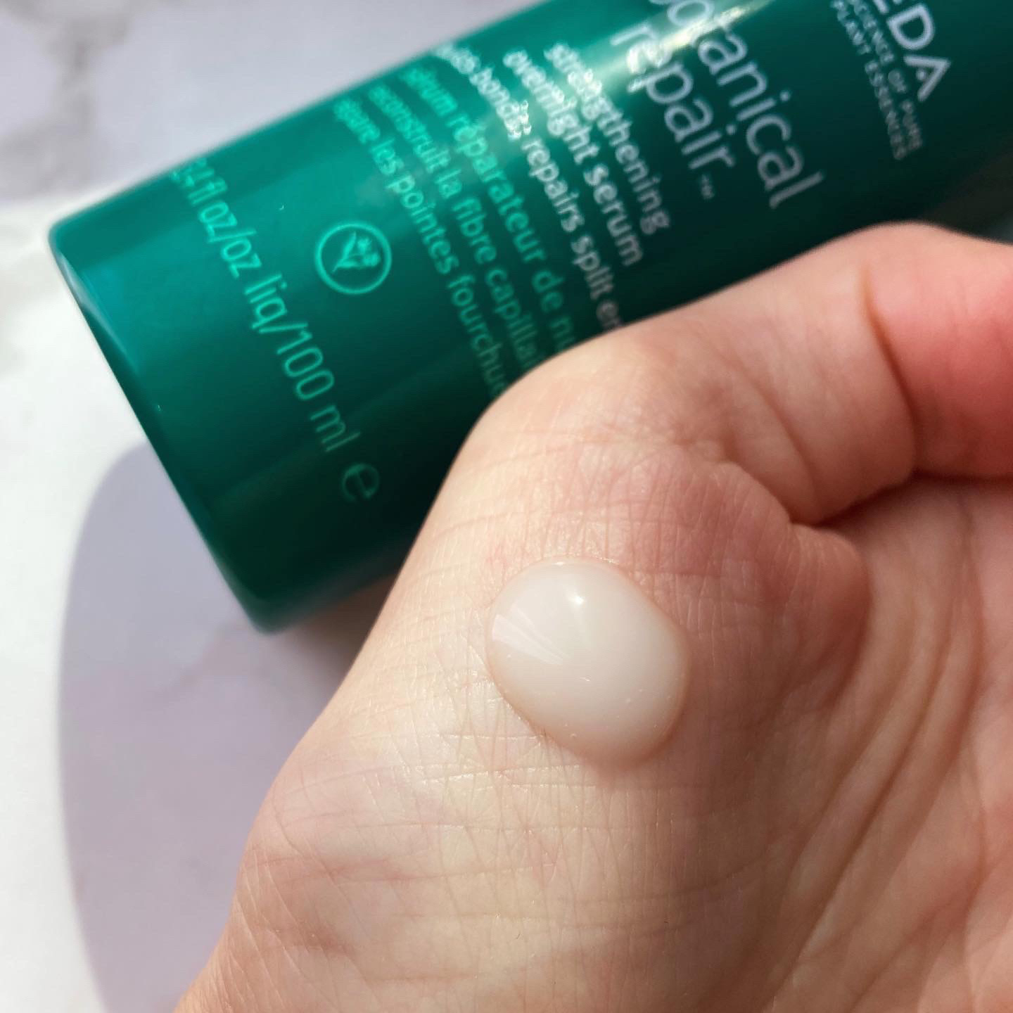 ボタニカル リペア オーバーナイト セラム/AVEDA/アウトバストリートメントを使ったクチコミ（2枚目）