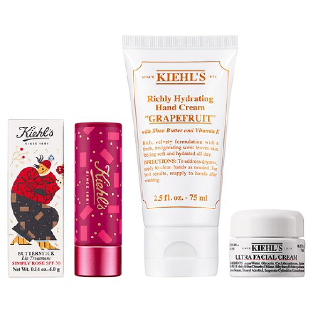 キールズ リップ&ハンドケアセット(ホリデイ限定エディション) Kiehl's