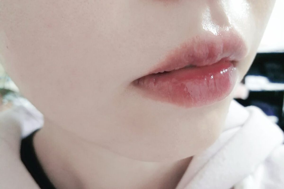 シャインミラーティント B705 モーブピンクルージュ/COLORKEY/リップティントを使ったクチコミ（1枚目）