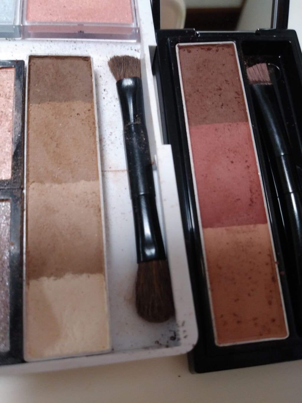 パウダーアイブロウ＆3Dノーズ/ヘビーローテーション/パウダーアイブロウを使ったクチコミ（3枚目）