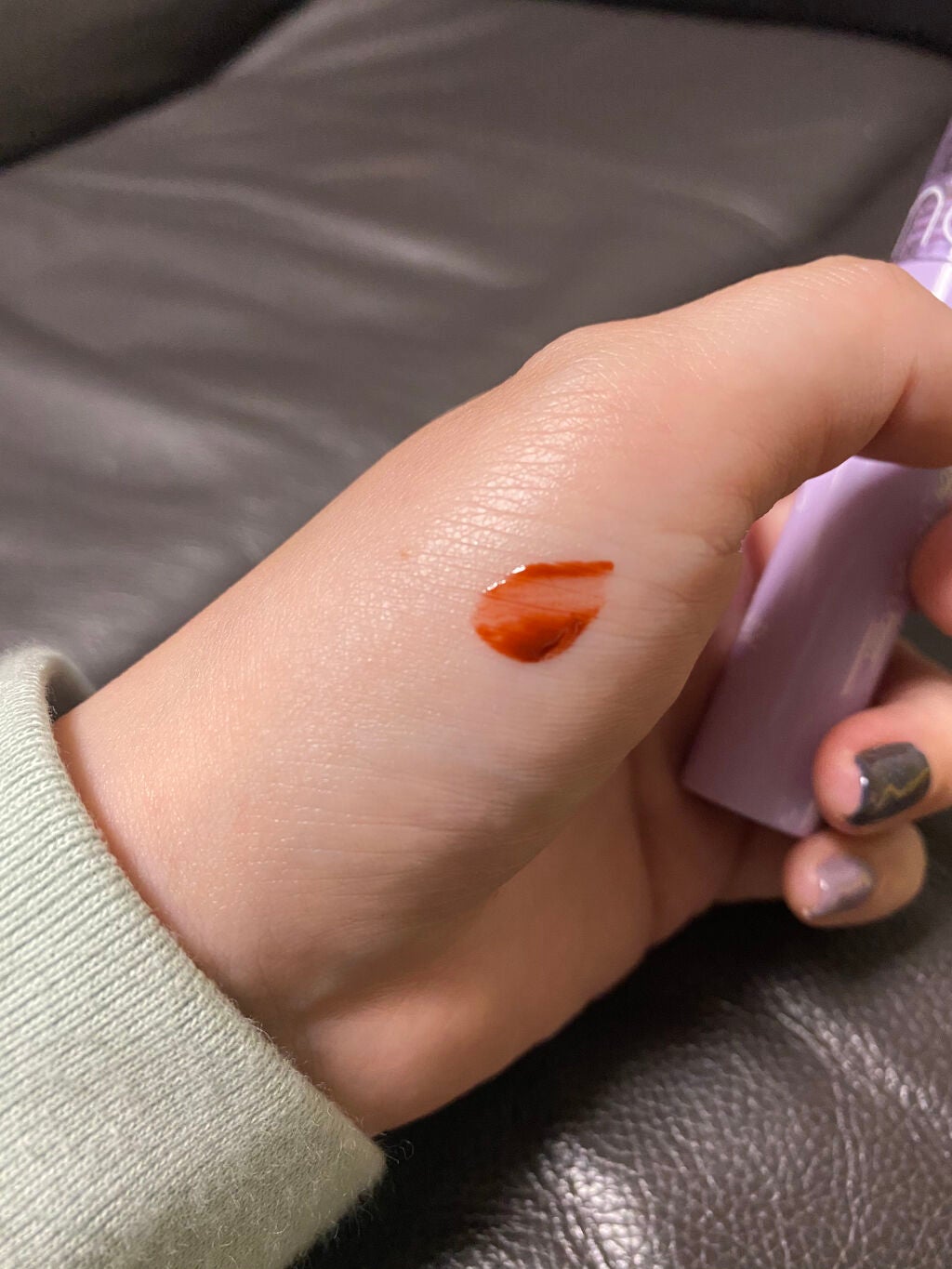 グラスティングウォーターティント/rom&nd/リップティントを使ったクチコミ(2枚目)