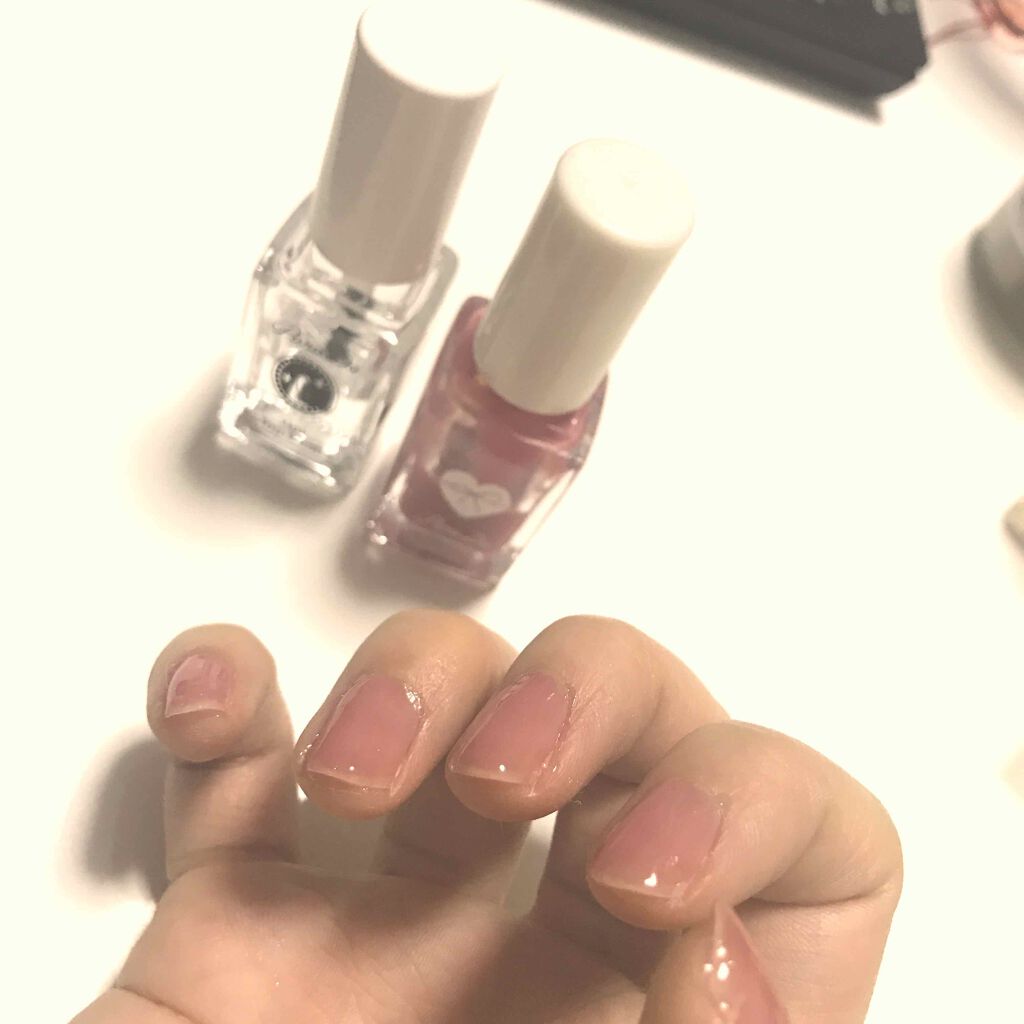 ネイルファンデーション/パラドゥ/マニキュアを使ったクチコミ（1枚目）