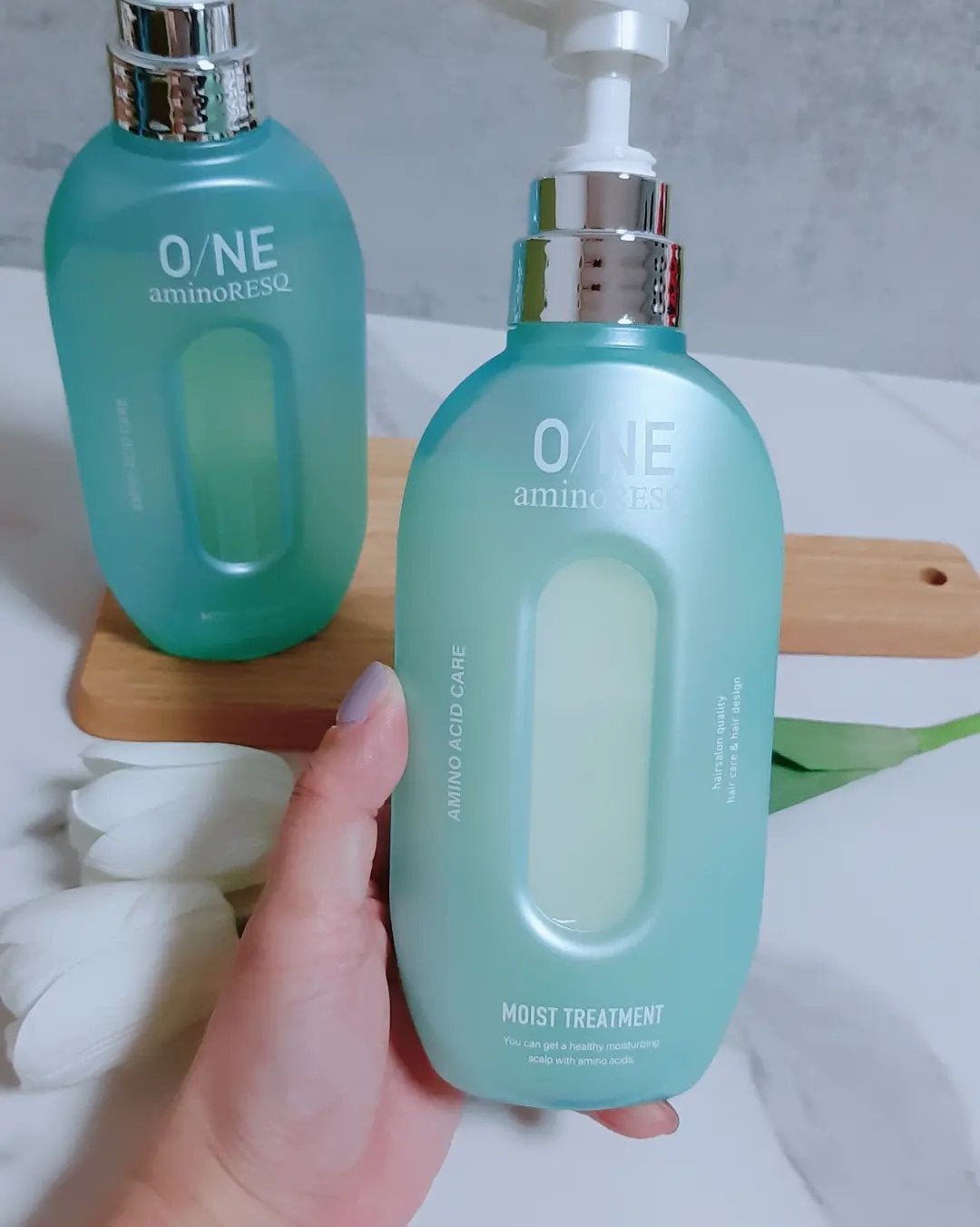 ワン アミノレスキューモイストシャンプー/トリートメント/アミノレスキュー/市販シャンプーを使ったクチコミ(4枚目)