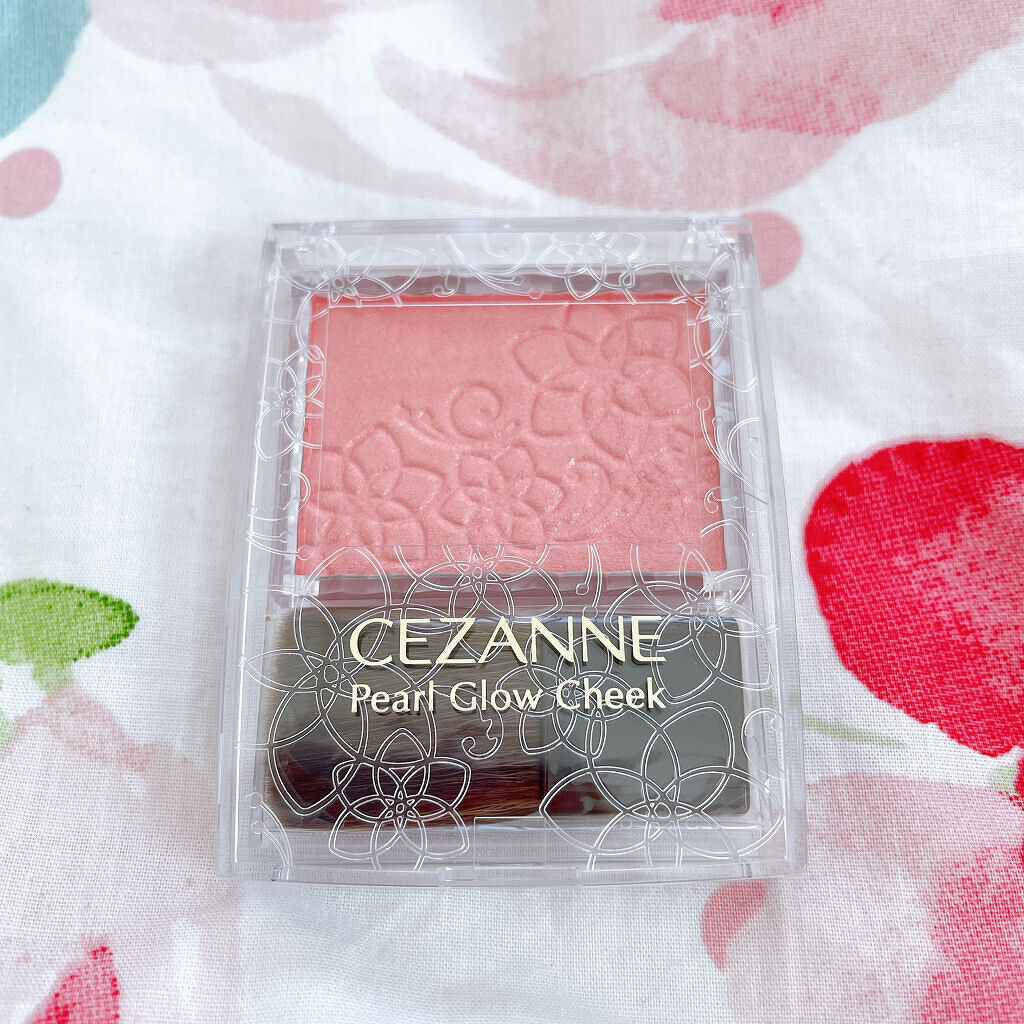 パールグロウチーク/CEZANNE/パウダーチークを使ったクチコミ（2枚目）