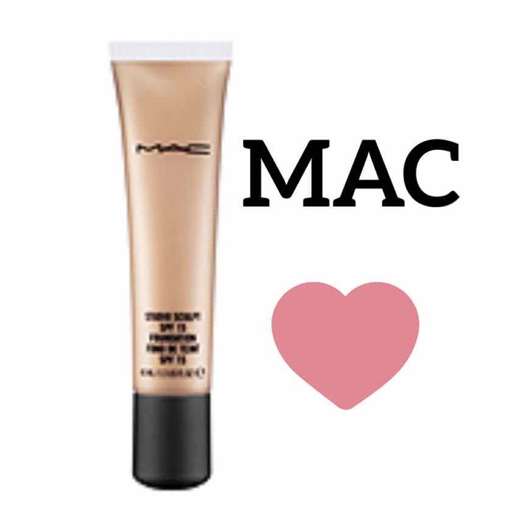 スタジオ スカルプト SPF 15 ファンデーション/M・A・C/クリーム・エマルジョンファンデーションを使ったクチコミ(1枚目)