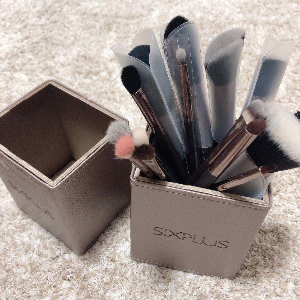 15本メイクブラシセット/SIXPLUS/メイクブラシを使ったクチコミ(4枚目)