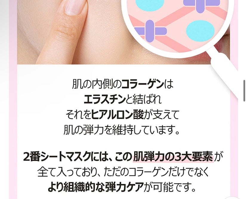 2番 うるもち65%コラーゲンシートマスク/numbuzin/シートマスク・パックを使ったクチコミ(6枚目)