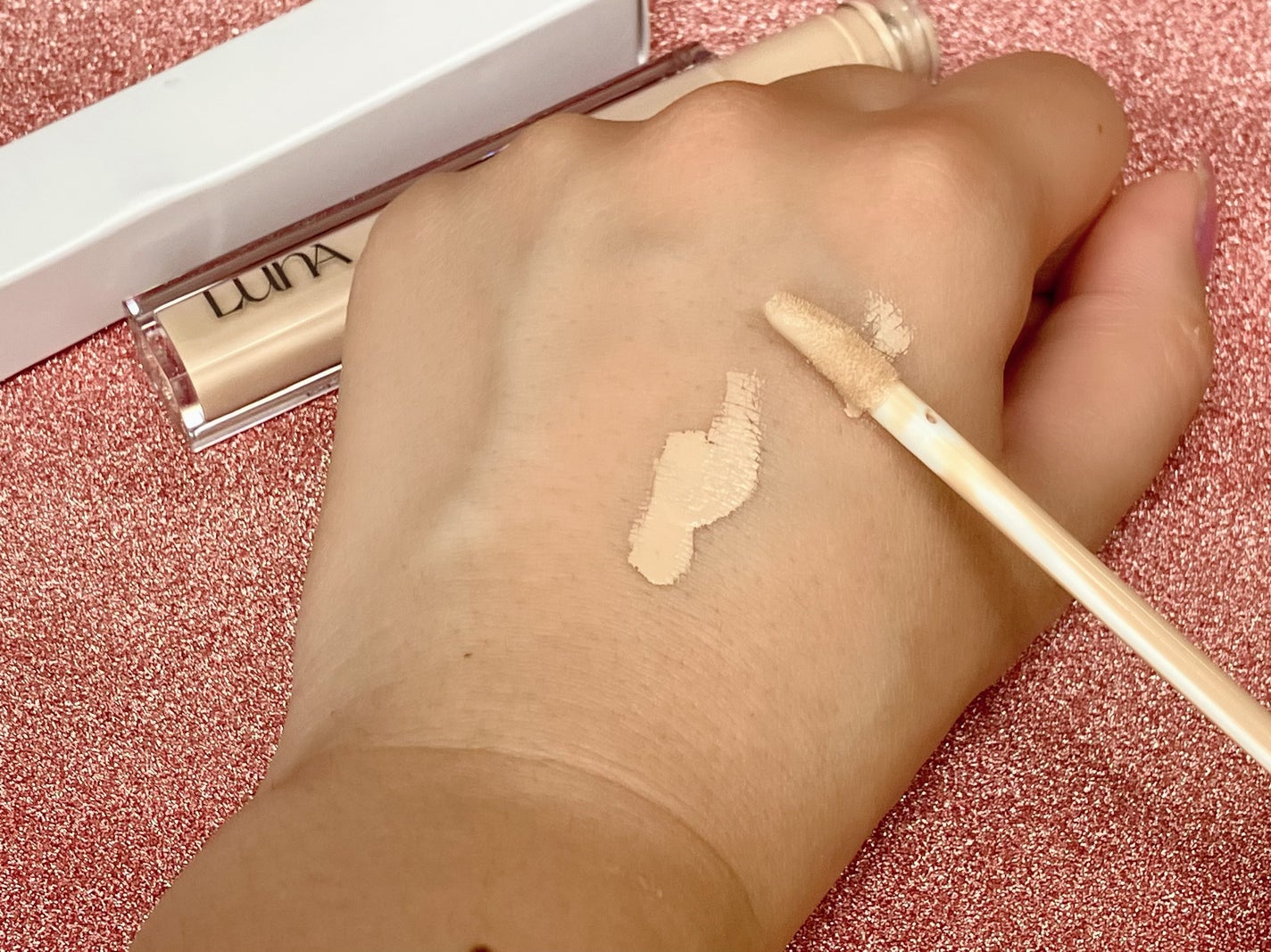 ロングラスティングチップコンシーラー/LUNA/リキッドコンシーラーを使ったクチコミ(2枚目)