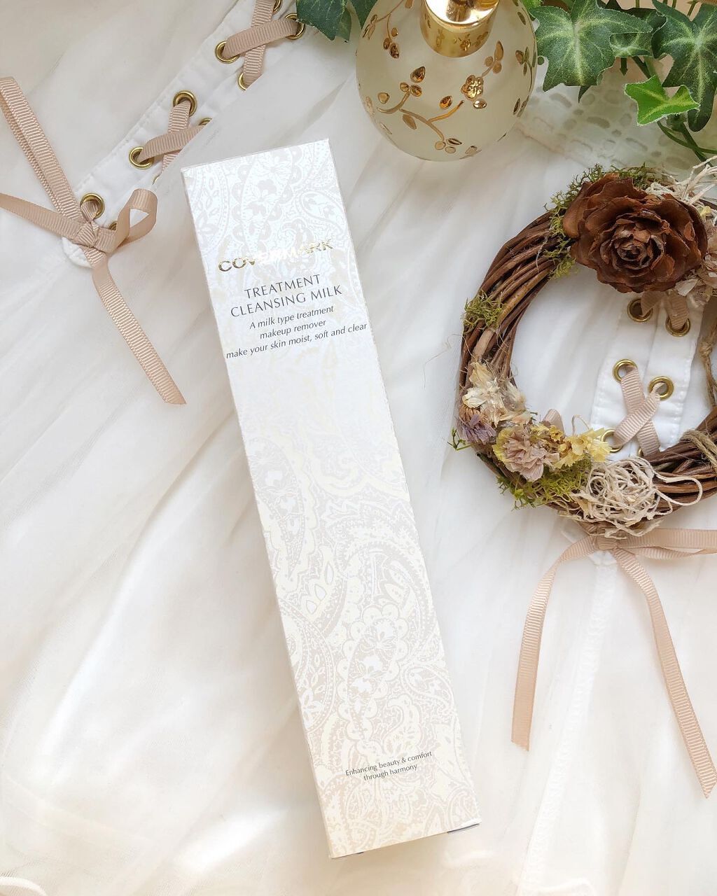 トリートメント クレンジング ミルク/COVERMARK/ミルククレンジングを使ったクチコミ(4枚目)