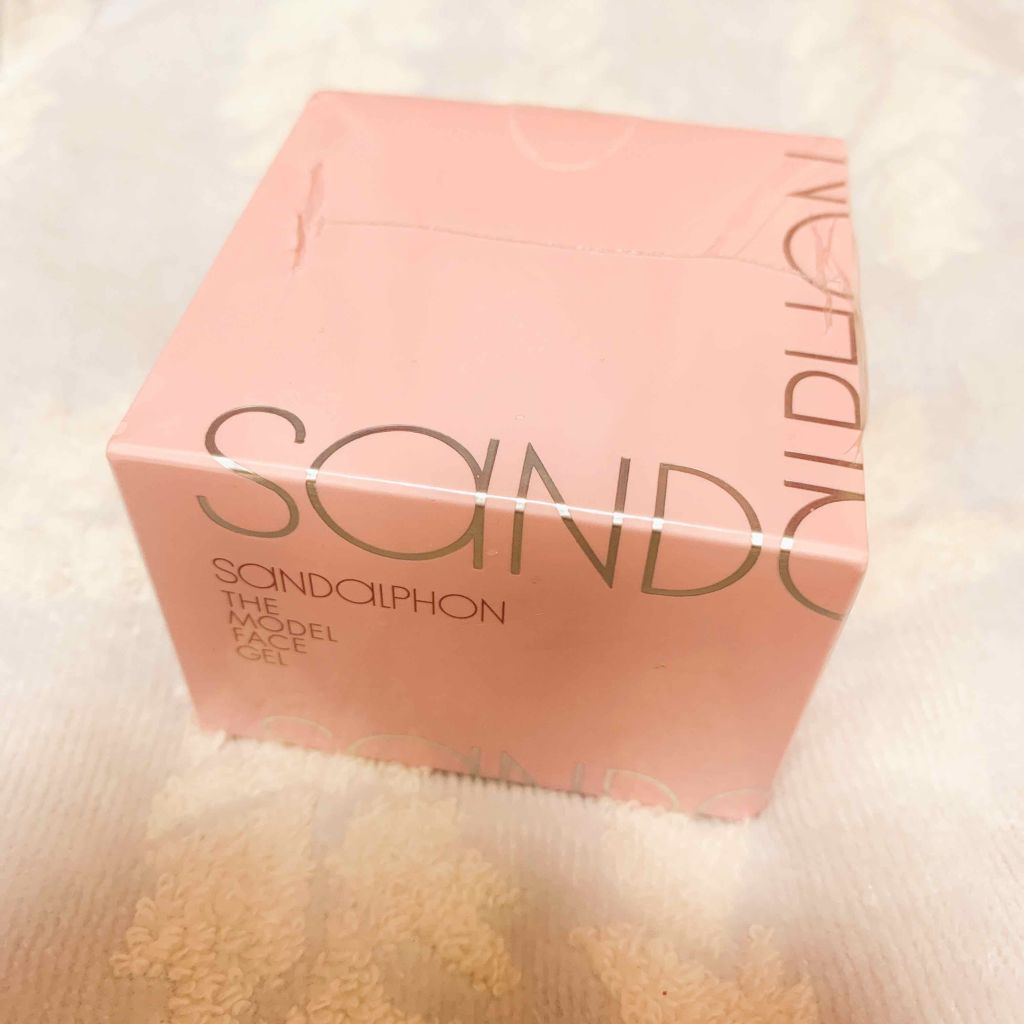 ザ・モデルフェイスジェル/SANDALPHON/フェイスクリームを使ったクチコミ（1枚目）