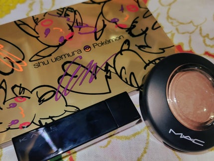 ピカシュウ アイ パレット‐サンダーショック/shu uemura/アイシャドウパレットを使ったクチコミ(1枚目)