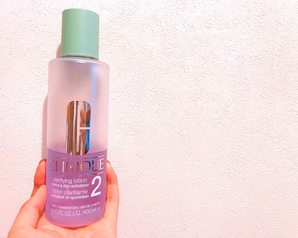 クラリファイング ローション 2/CLINIQUE/拭き取り化粧水を使ったクチコミ（1枚目）