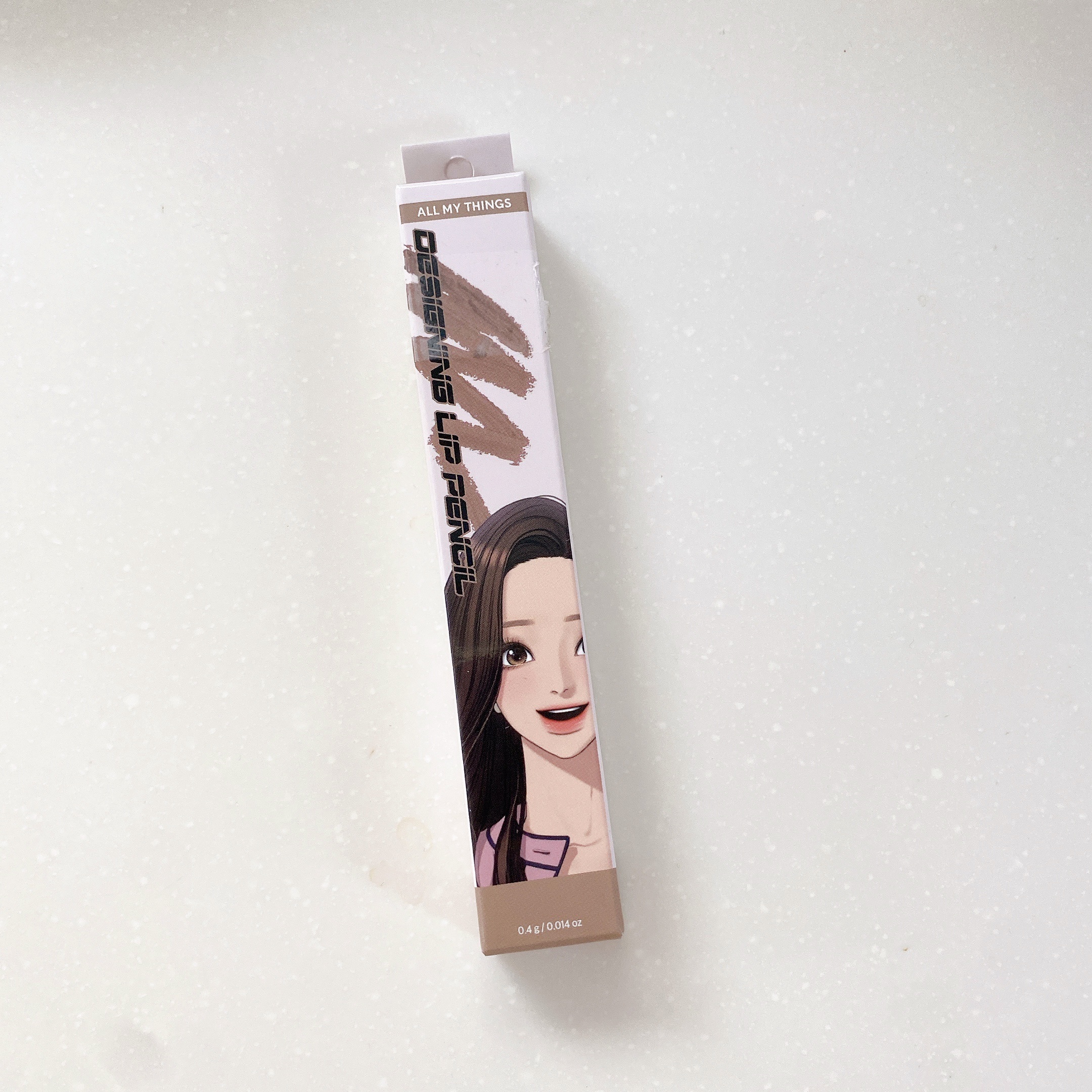 オールマイシングス トゥルービューティー デザイニング リップペンシル/all my things/リップライナーを使ったクチコミ（1枚目）