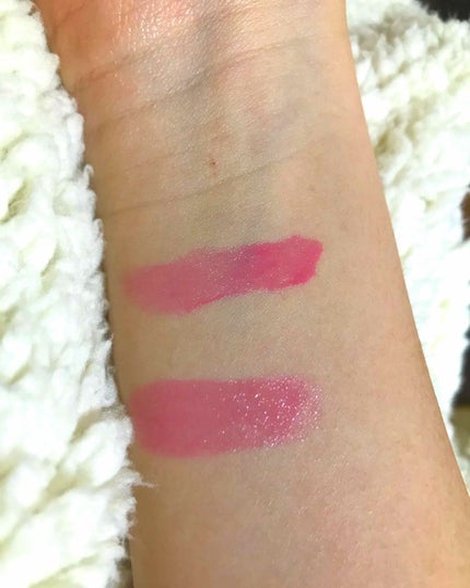 ラスティンググロスリップ/CEZANNE/口紅を使ったクチコミ(3枚目)