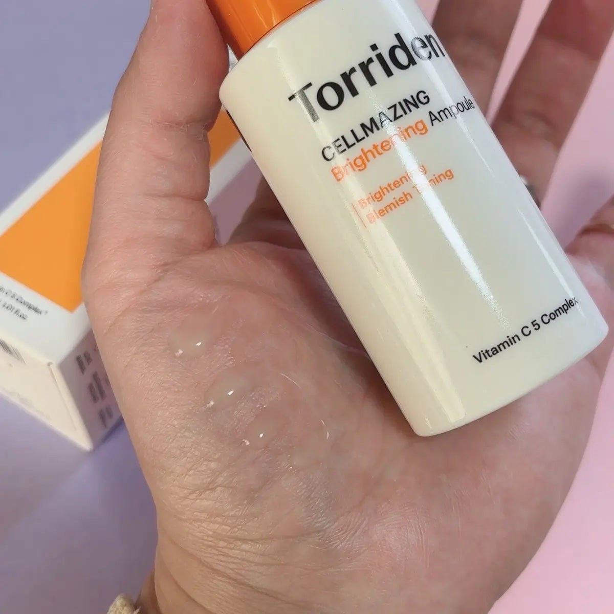 セルメイジング ビタC ブライトニングアンプル/Torriden/美容液を使ったクチコミ(3枚目)