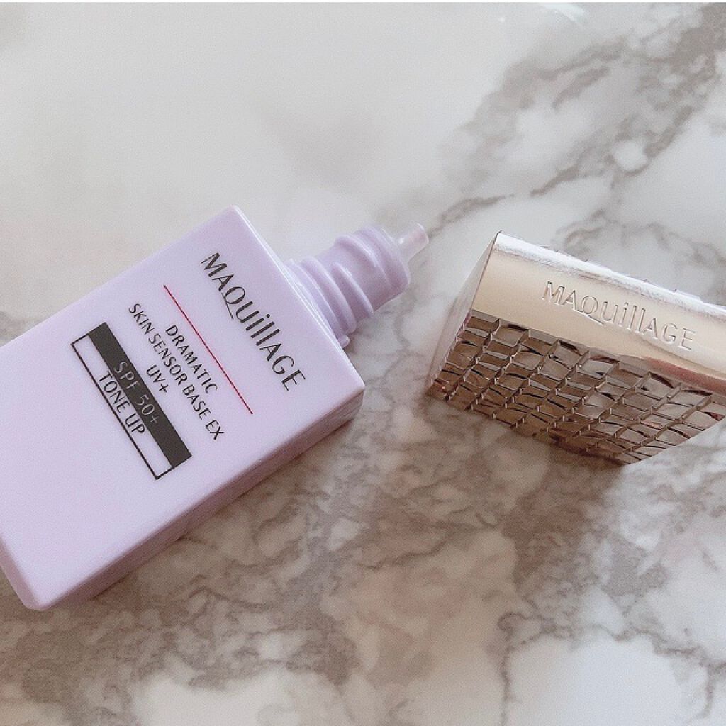 ドラマティックスキンセンサーベース EX/マキアージュ/化粧下地を使ったクチコミ（2枚目）